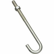 NATIONAL 3/8 In. x 7 In. Zinc J Bolt N232967